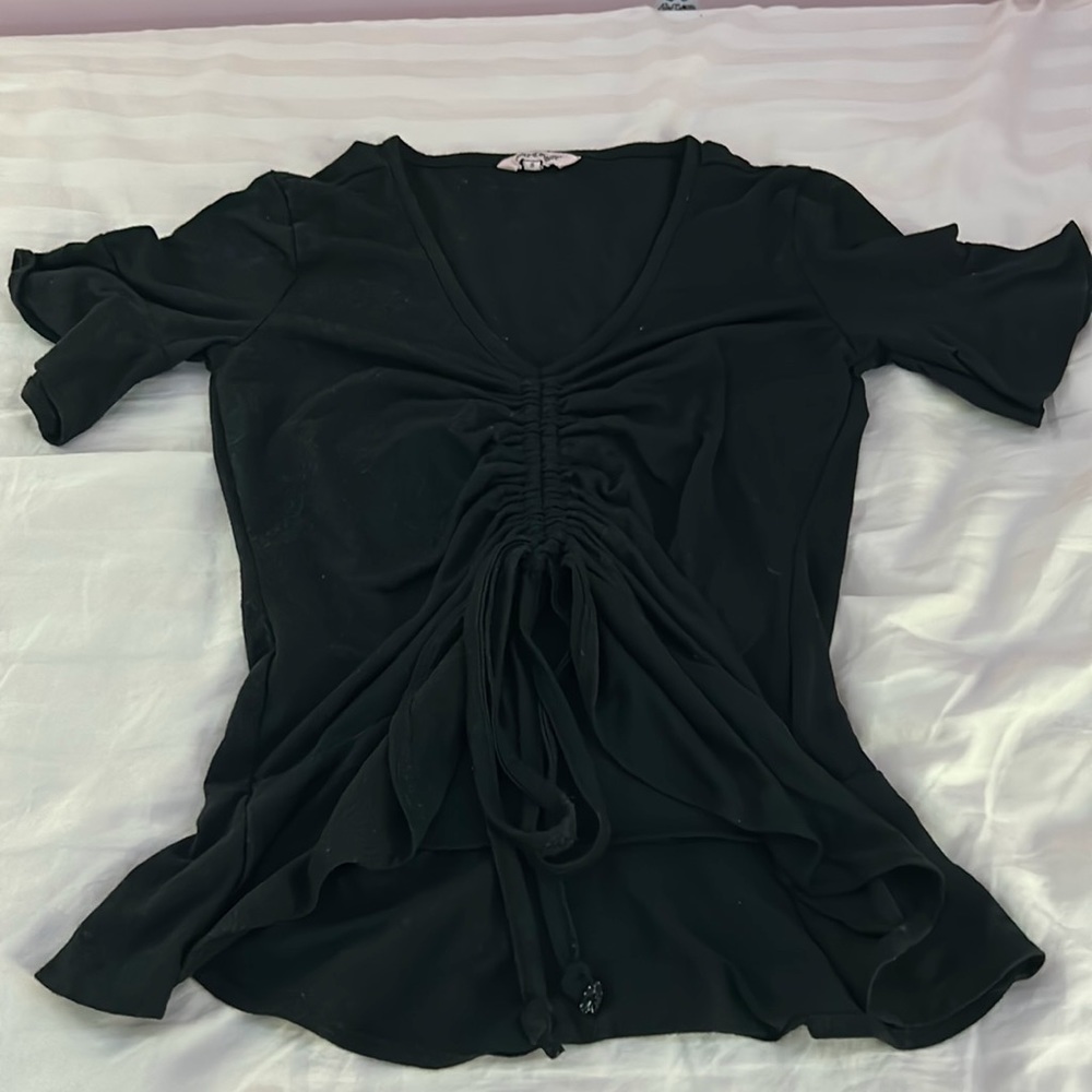 juicy couture ruched top